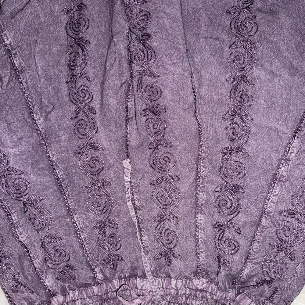 Byer California Lavender Textured Skater Skirt
